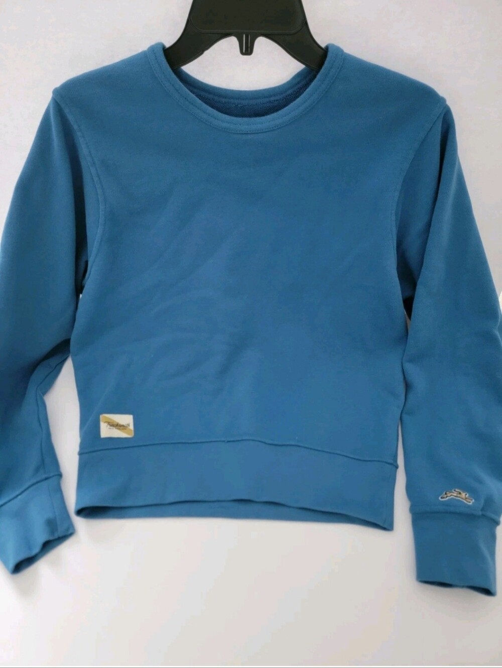 TRACKSMITH Women’s Trackhouse Crewneck - VAULTED Blue WT6090 - Size S